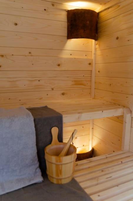 La Cabane Du Cerf Et Son Sauna Attre Esterno foto