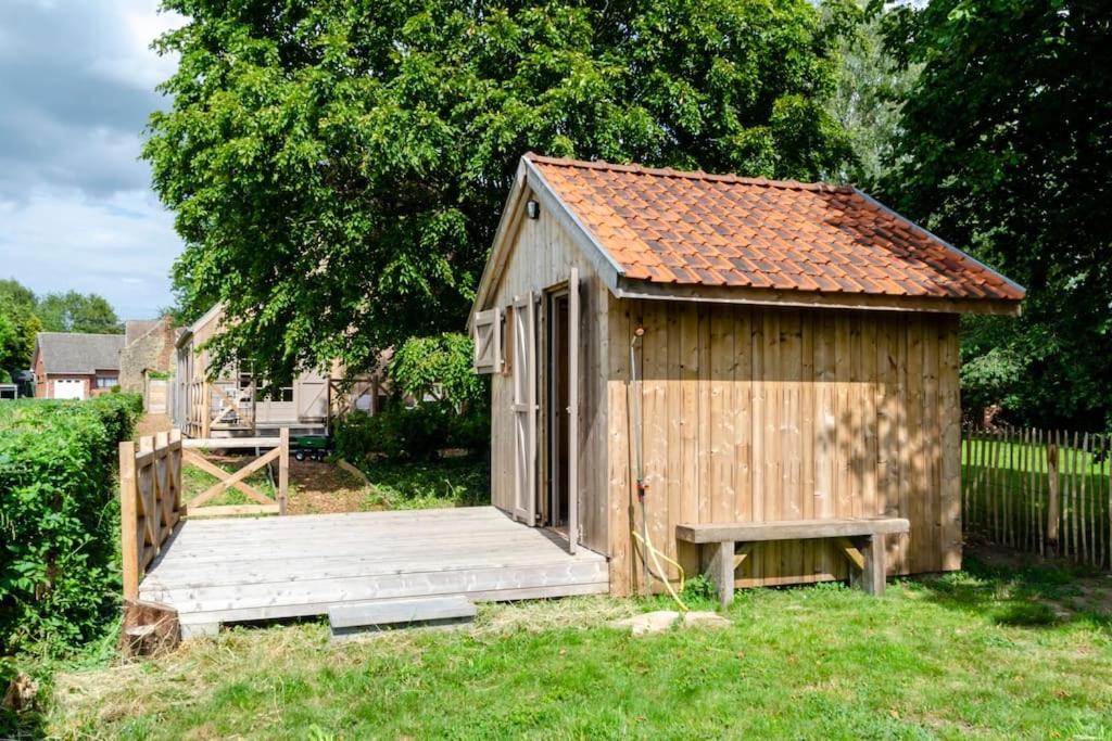 La Cabane Du Cerf Et Son Sauna Attre Esterno foto